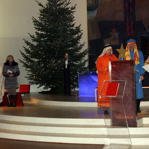 Sternsinger bei den Gottesdiensten