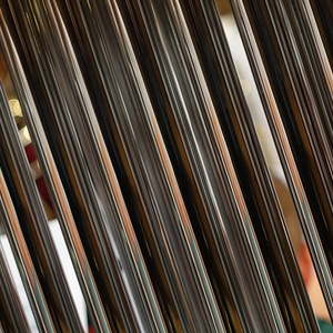 Eine Detailaufnahme der Röhrenglocken...