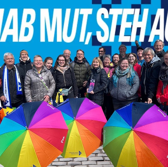 Delegation der KA / © KAÖ „Hab Mut, steh auf!': 74.000 Menschen beim Deutschen Katholikentag in Würzburg