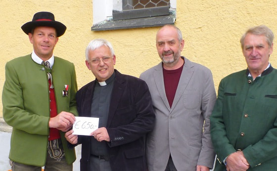 Spende für die Pfarre Traberg
