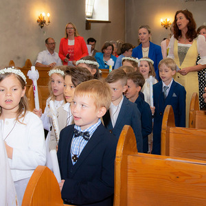 Einzug in die Kirche