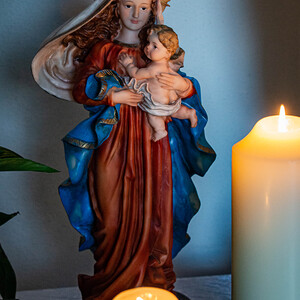 Maiandacht in Aching