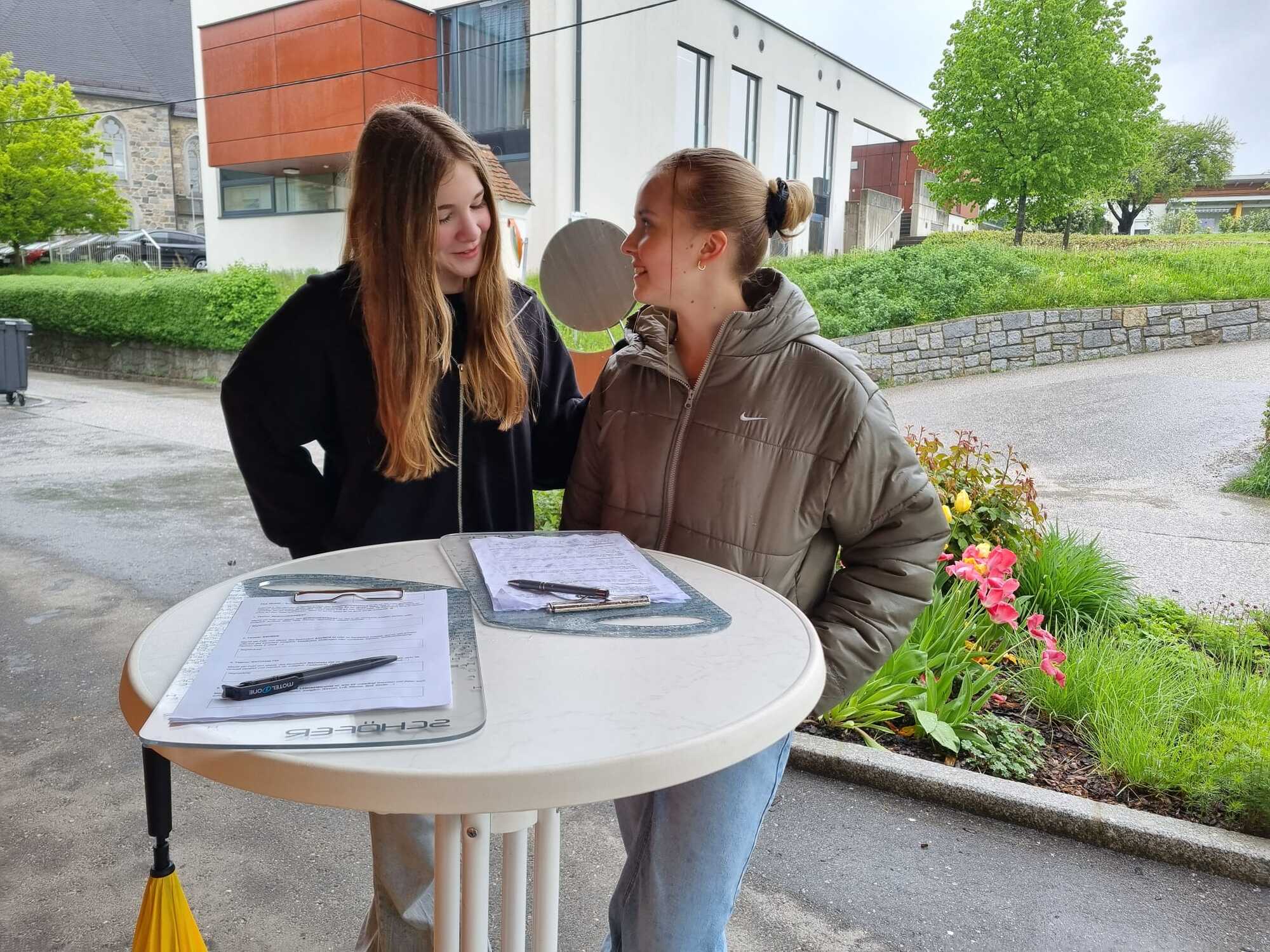 Firmlinge bei der Station Schöpfungsverantwortung