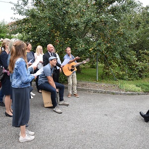 Ständchen des FaGoDi-Teams
