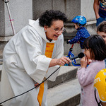 Kinderfahrzeug-Segnung am Domplatz