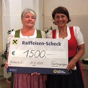 Spende für die Kirchensanierung