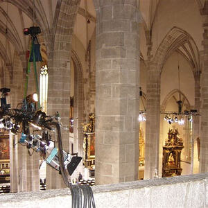 Fernsehgottesdienst Vorbereitungen