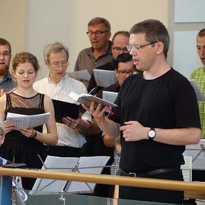 Andreas Peterl beim Kyrie