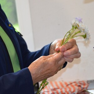 P. Karl Wallner im Pfarrzentrum Ottnang 