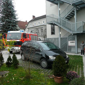 Feuerwehrübung im Kindergarten