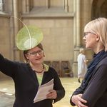 Der Platz von Domfrau Maria Dammayr ist bei der Gedenkstele des Seligen Franz Jägerstätter.