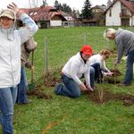 Arbeiten am Familienspielplatz