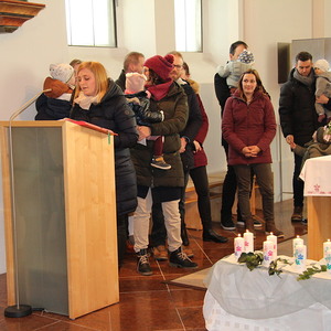 Lichtmessfeier am 5.2.2023 - Täuflingsgottesdienst