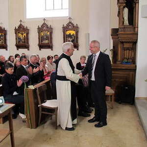 Traberg dankt P.Meinrad