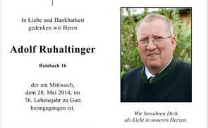 Adolf Ruhaltinger
