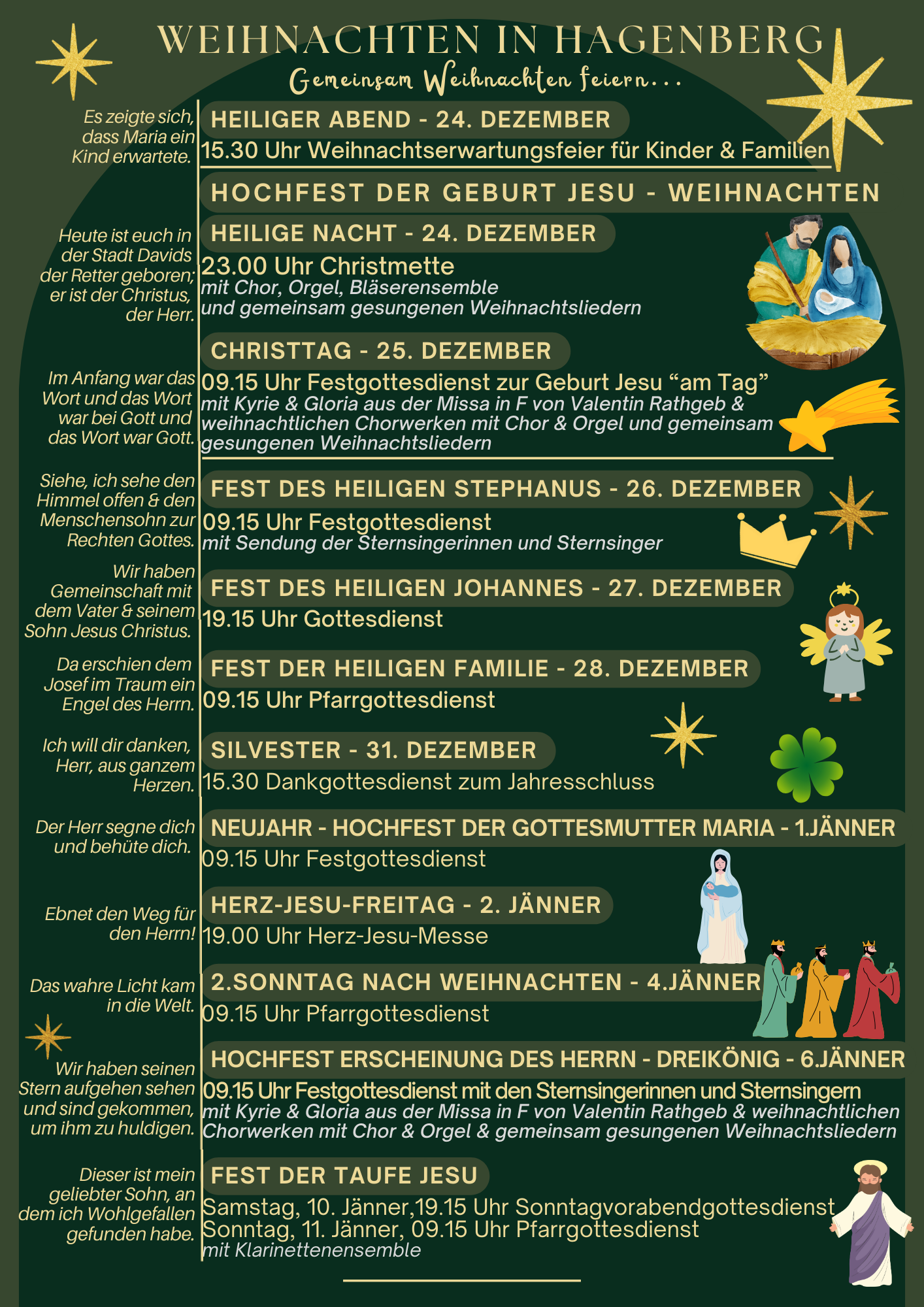 Weihnachten in Hagenberg