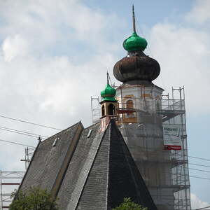 Außenrenovierung der Wallfahrtskirche Hilkering 2016