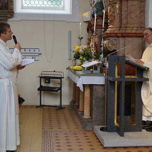 Pfarrerinstallierung Dorf an der Pram