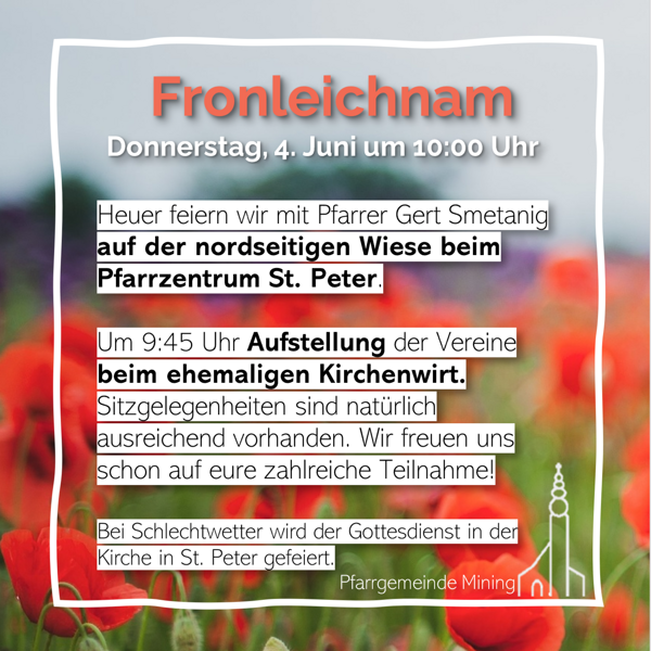 Fronleichnam