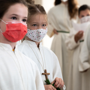 Familiengottesdienst mit Aufnahme der JS- und Ministrantenkinder vom Vorjahr