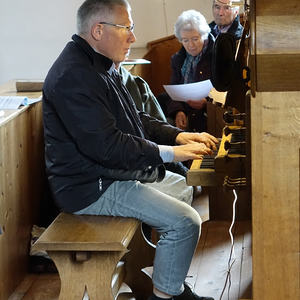 Teilnehmer am Ökumenischen Orgelseminar in Ungenach