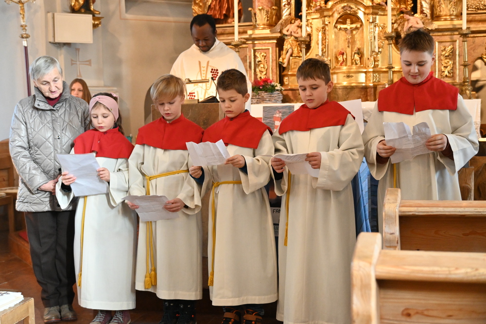 Ministrantenaufnahme 2025 Pramet