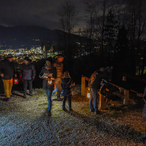 Abendweg von der Pfarrkirche Kirchdorf zum KalvarienbergkapelleFoto Jack Haijes