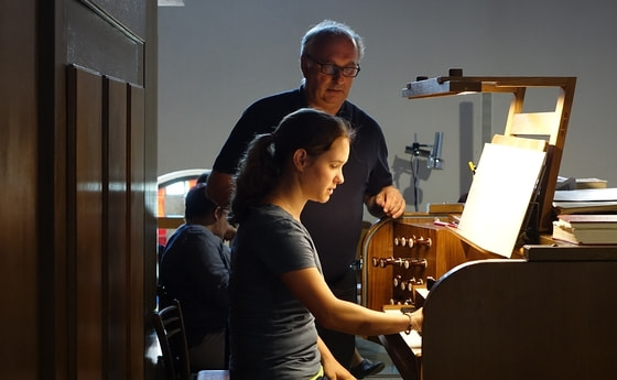 Wolfgang Kreuzhuber beim Seminar „Improvisieren leicht gemacht“
