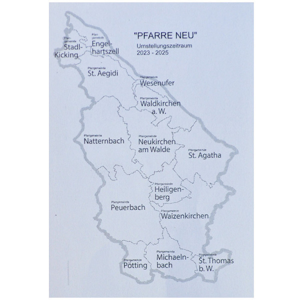 Karte Engelszell-Peuerbach