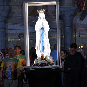 Lourdes, Lichterprozession 