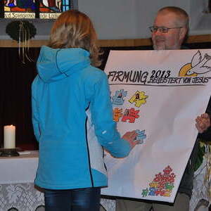 Vorstellgottesdienst und Schuhputzaktion der Firmlinge