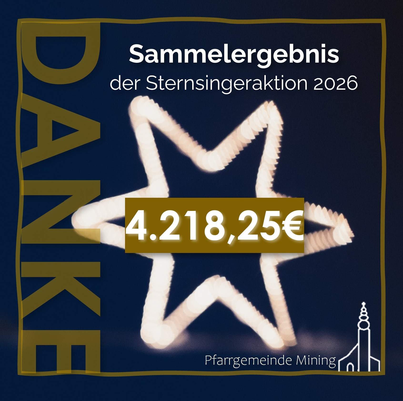 Sternsingen in Mining