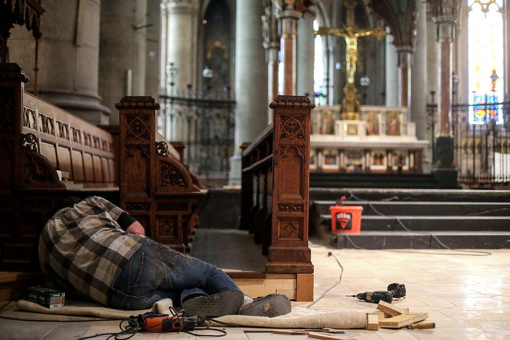 Restaurierung des Chorgestühls