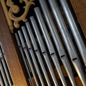 Orgel (Marc Garnier, 1985) in der Pfarrkirche Ungenach