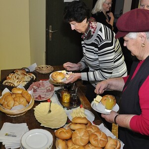 Frühstück, von unserer Kfb organisiert