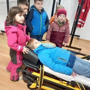 ROKO zu Besuch im Kiga