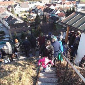 Kreuzweg in Uttendorf