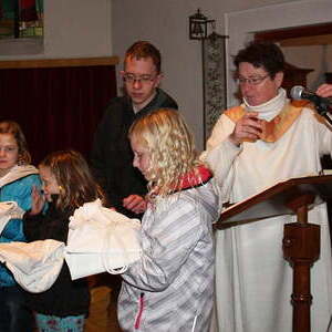 Ministrantenaufnahme in der Pfarre Lacken