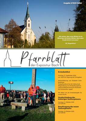 Pfarrblatt Bach