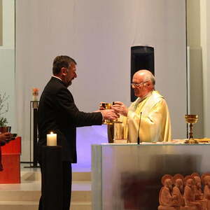 Abendmahlsmesse und Fußwaschung