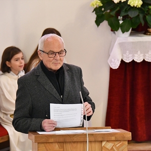 Leopold Wundsam, 5o Jahre Mesner, Foto Josef Thaller