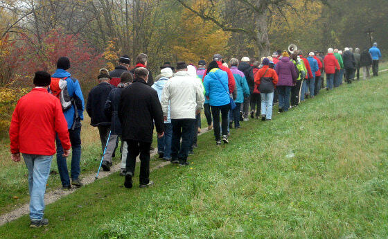 Fußwallfahrt_2015 / Pfarre Laakirchen, Günther Portenschlager Fußwallfahrt_2015