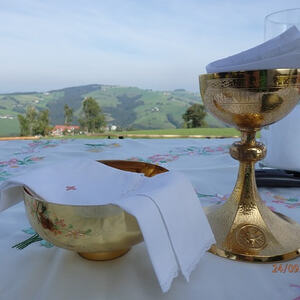 Bergmesse bei der Gerolderkapelle