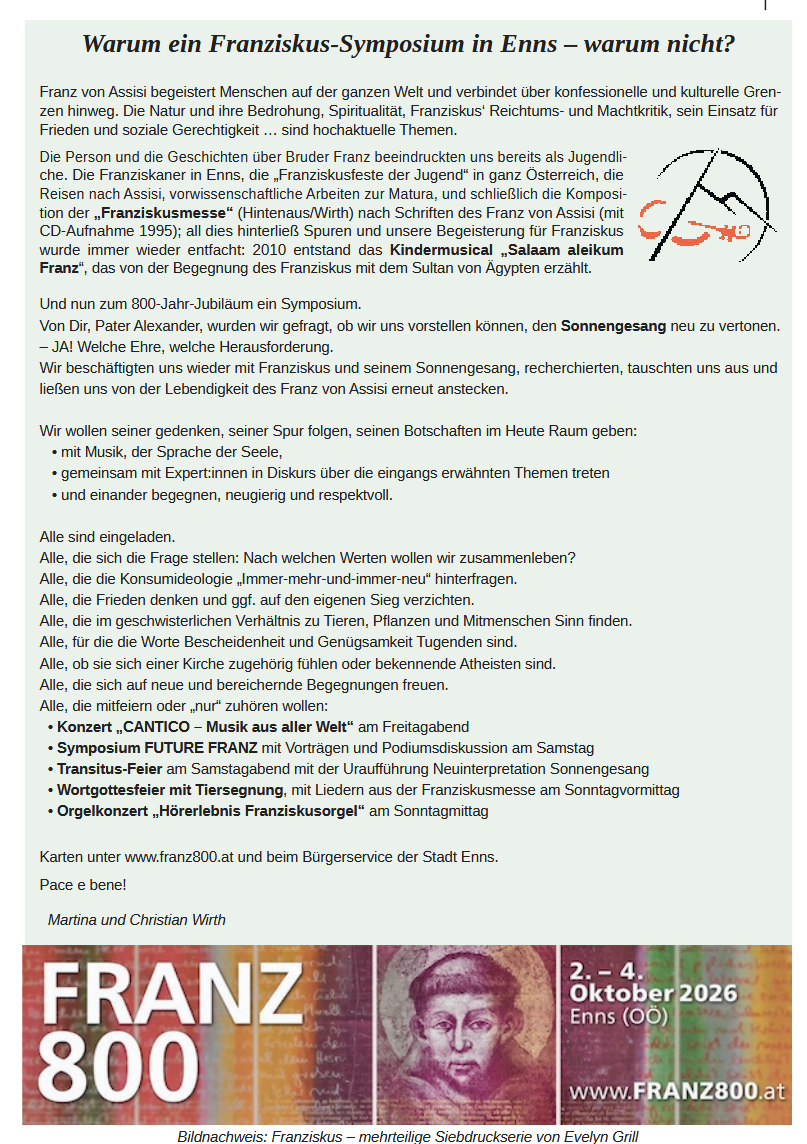 Franziskusfestival
