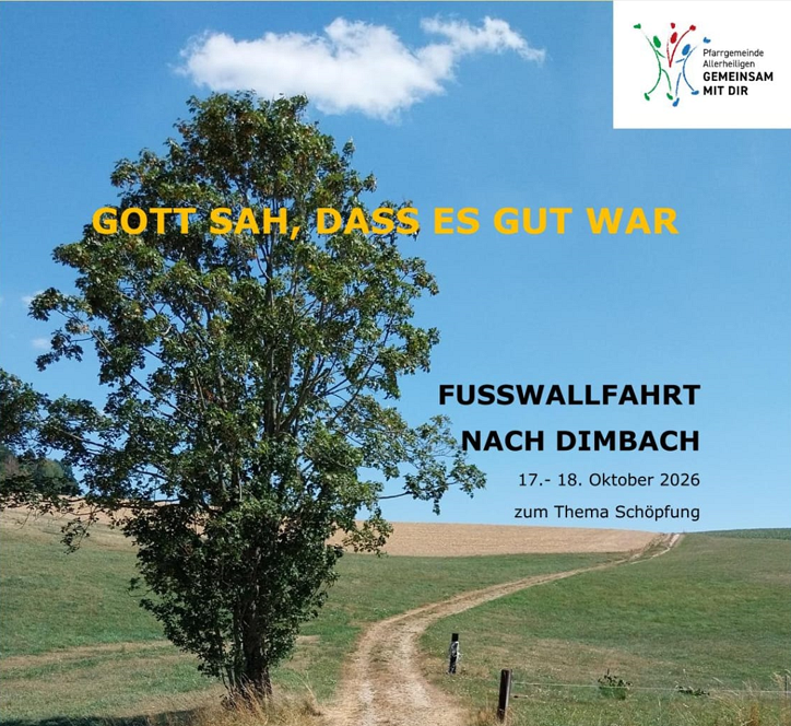 Fußwallfahrt nach Dimbach 2026