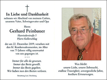 Gerhard Peinbauer
