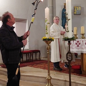 Feier der Osternacht am 30. März 2024