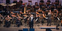 Bassbariton Erwin Schrott mit dem Symphonieorchester der Volksoper Wien. © Tom Mesic 