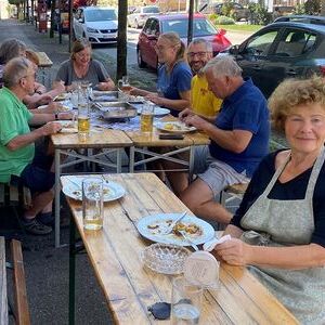 Mittagessen, heute beim Staudinger.