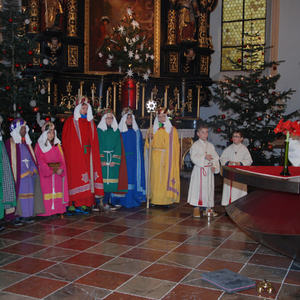 Sternsinger in Burgkirchen